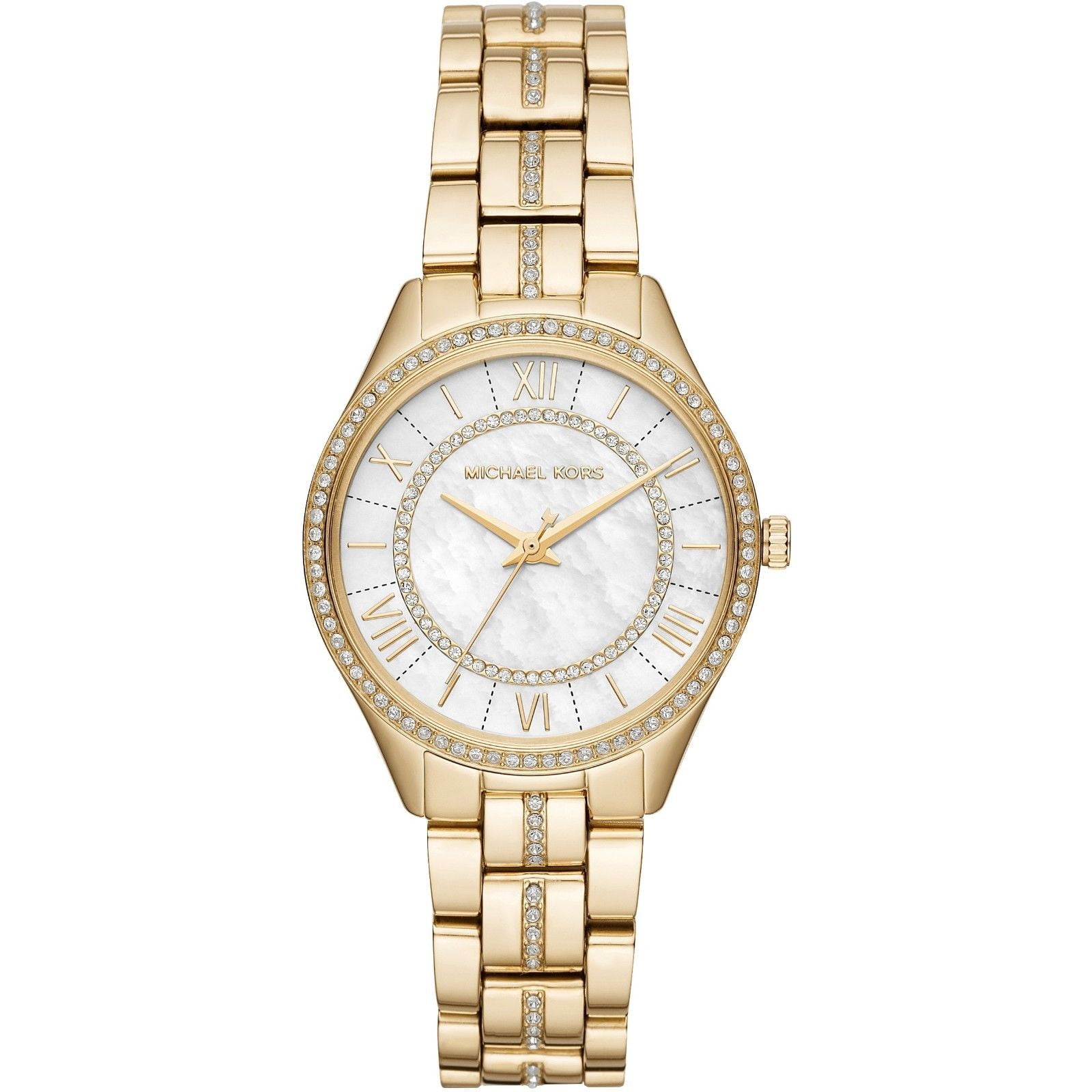Michael Kors Gold-Tone Mini Lauryn Watch