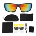 thumbnail image 3 of Lunettes de Soleil Extérieures, Lunettes de Sport Résistantes aux Chocs Lunettes de Cyclisme Lunettes de Randonnée Atteindre Plus, 3 of 8