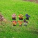 thumbnail image 4 of 6 uds Mini figuritas de estatua de jardín pequeña maceta decorativa de resina decoración modelo de seta para maceta césped acuario, 4 of 8