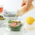 thumbnail image 2 of Squeeze Squirt Bottles 6-Pack Multipurpose Condiment Bottles For Sauce, Dressing, More â Reusable Containers With Lids, BPA Free, Dishwasher Safe by 8 Oz/240 ml, 2 of 19