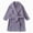 Purple, variant on zuwimk Boys Girls Bathrobes,Toddler Boy Girl Robes,Children's Plush Soft Coral Fleece Hooded Pajamas Sleepwear for Kids(White,3-4 Years)