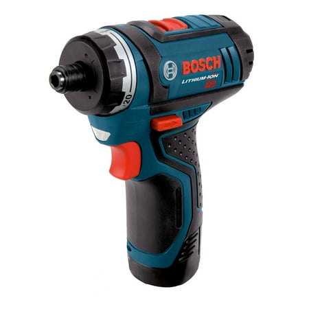 

Restored Bosch PS21-2A-RT 12V Max Lithium-Ion 1/4 in. Cordless Pocket Driver Kit 2 Ah (Refurbished)