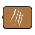 thumbnail image 2 of Effete Feline Claw Marks Scratch Laptop Sleeve, 2 of 6