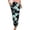 A-Blue520, variant on Floral Print Jogger Pants for Women Elastic-Hem High-Waisted Daily Casual Trousers