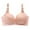 Pink, variant on Fancifize Plus Size Wirefree Nursing Bras Maternity Pumping Bra Drop Cup Design For Breastfeeding Moms Easy Access Day Night Use