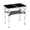 Black, variant on BAYUELSWU 3 FT Folding Camping Tables, That Fold Up Lightweight Adjustable Height Portable Pinic Table, Aluminum Patio Table for Indoor Outdoor Party, Picnic, Camp BBQ (Wooden Pattern)