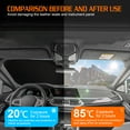 thumbnail image 5 of 1x Auto Windshield Sunshade Reflective Sun-Shade Car Cover Visor Wind Shield, 5 of 12