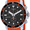 Orange, variant on Tissot Men's Seastar 1000 Chronograph Quartz Midnight 45.5mm Watch T1204171704100
