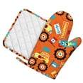 thumbnail image 2 of Disketp Monster Truck,Truck Cartoon Oven Mitts And Potholders Bbq Gloves-Oven Mitts And Pot Holders With Recycled Infill Silicone Non-Slip Cooking Gloves For Cooking Baking Grilling, 2 of 9