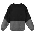 thumbnail image 3 of Vedolay Women 2023 T Shirts Fashion Women's 2023 Basic Long Sleeve Hoodies Relaxed Fitted Sweatshirts Oversized Pullover Tops with Pocket,Black L, 3 of 4
