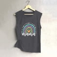 thumbnail image 4 of AOOCHASLIY Mother's Day Women Casual Vest Womens Sleeveless Tank Tops Printing Sleeveless Loose Vest Tops Best Gift for Lover, 4 of 5