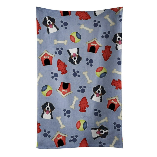 ""Caroline'S Treasures Bb4016Ktwl Toalla De Cocina Para Perro De Montaña Bernés 25""" X 15""" Multicolor""