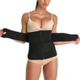 thumbnail image 5 of Neoprene Sweat Waist Trainer Corset Trimmer Belt for Women Weight Loss Waist Cinchers Body Shaper Slimmer Shapewear, 5 of 6