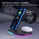 thumbnail image 4 of Ofertas Exclusivas, Cargador inalámbrico de escritorio tres en uno con iluminación inteligente, carga rápida de 15 W, carga inalámbrica multifuncional Akmoler, 4 of 7