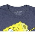 thumbnail image 4 of SpongeBob Squarepants Shirt Men's Dabbing Pose Short Sleeve Crewneck Adult T-Shirt, 4 of 6