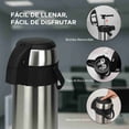 thumbnail image 4 of Termo Dispensador de Acero Inoxidable 3L Con Tapa De Acero Inoxidable y Bomba Dispensadora, 4 of 8