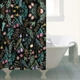 thumbnail image 5 of Vintage Bee and Bloom Garden Curtain – Watercolor Rustic Floral Aesthetic, 36x72 Inches, 5 of 5