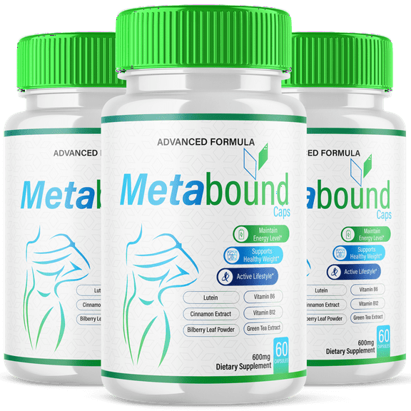 Metabound Advanced Formula Pills Supporting Energy and Healthy Lifestyle 180 Capsules