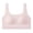 Pink, variant on Girls Student Bra Padded Yoga Vest Training Bras Youth Developed Comfy Camisole Seamless Yoga Vest