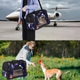 thumbnail image 7 of Halloween Ghost Premium Fabric Pet Bag - Durable 900D Oxford Cloth, Sherpa Base, and Nylon Webbing - Size: 17x10x11.8in, Ideal for Travel and Outdoor Adventures!, 7 of 7