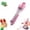 Pink, variant on 2.6mm Fuse Bead Pen, One-Button Bead Dispenser with High-Capacity Transparent Barrel, Smooth No-Jam Outlet and Anti-Slip Grip for DIY Bead Art, Crafts and Family Projects(Pink)
