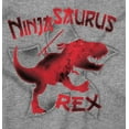 thumbnail image 2 of Ninjasaurus Rex Tyrannosaurus Turtle Mens Big & Tall Graphic Tank Top Brisco Brands 2X, 2 of 5