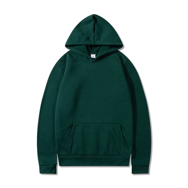 pstuiky camisas de manga larga para hombre, Sudadera con capucha deportiva de manga larga para hombre, estilo relajado y liso salir tops xxl