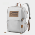 thumbnail image 4 of Mochila de PU, bolso para computadora, bolso de viaje para exteriores, mochila para estudiantes de secundaria, mochila moderna para viajar al trabajo, 4 of 6