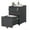 Black, variant on Tzou 3-drawer File Cabinet, Cold Pressed Steel Mobile Filing Cabinet with Lock - Matte Black Storage for A4/Letter/Legal Files, Space-Saving Office Organization