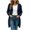 Navy, variant on Binmer Women’s V Neck Open Front Long Knit Cardigan Long Sleeve Casual Mid Length Outerwear,Sizes S-2XL