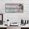 thumbnail image 3 of Epic Graffiti 'Coastal Series 27' by Kim Curinga, Canvas Wall Art, 24"x12", 3 of 8