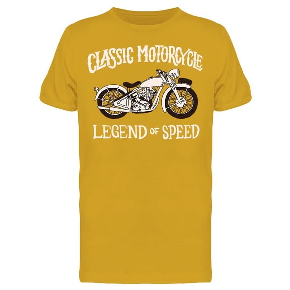Motorcycle Legend Of Speed Tee Men's -Image by Shutterstock