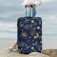 thumbnail image 4 of Wukai Vintage Golden Butterfly Elastic Luggage Cover: Personalized Protection for Your Suitcase - Fits 19~29-inch, Washable & Durable Travel Companion-Large, 4 of 8