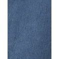 thumbnail image 5 of INSPIRE CHIC Style Women's Skirt Jean Zipper Front Split Maxi Length Denim Skirts with Pockets L Sky Blue, 5 of 6