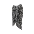 thumbnail image 1 of Ropa Playa Ocean Pacific para Mujer Pashmina Larga Estampado Zebra Negro Talla Única, 1 of 4