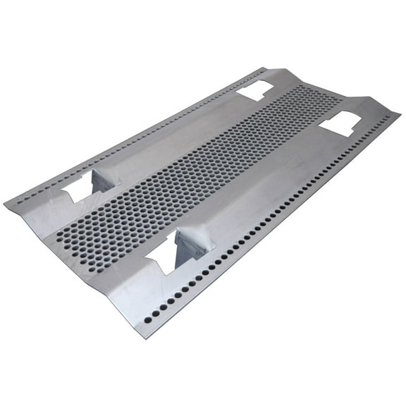 13.75" Silver Stainless Steel Heat Plate for Fire Magic Gas Grills