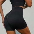 thumbnail image 2 of BLVB Seamless Scrunch Workout Shorts for Women Stretch High Waisted Butt Lifting Gym Yoga Biker Shorts, 2 of 4