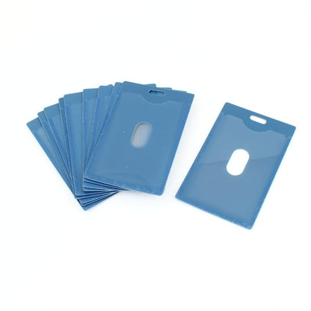 holder plastic badge hard vertical 10pcs staff name