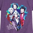 thumbnail image 3 of Golden Girls - Paint Splatter Group - Toddler And Youth Girls Short Sleeve Graphic T-Shirt, 3 of 5