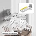 thumbnail image 4 of Yhsdtq,Folding Suction Cup Rack, Corrugated Wall Mount, Portable Travel Drying Rack, Multi-functional Kitchen Holder, for Balcony Small Spaces, Easy Assemble, Durable Plastic, for Home Office Use, 4 of 6