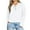 White, variant on Ashirexll Womens Hoodies, Oversized Hoodies for Women, Womens Hooded Sweatshirt Neck Button Hoodies Lightweight Tunic Pullover Fall Trendy Tops