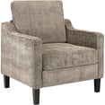 thumbnail image 3 of TLSUNNY Accent Chair, Mid Century Modern Reading Chair, Upholstered Armchair with Removable Cover, Comfy Single Sofa Side Chair for Office, Apartment, Small Room, 3 of 11