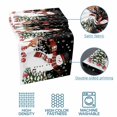 thumbnail image 5 of Bed Runner Scarf for Queen Size Bed, Black Christmas Beds Scarf Throws for Foot of Bedding, Snowflake Xmas Tree Ball Elk Winter Decorative Beds Runners for Bedroom Guestroom, 83"x20", 5 of 8