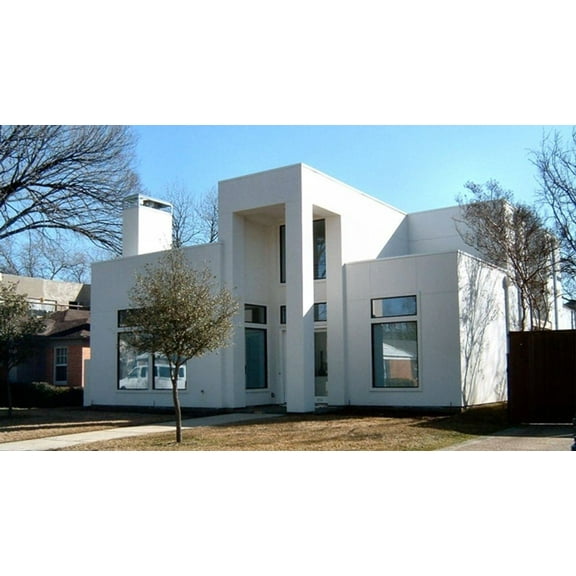 015-1144: Luxury Contemporary 4 Bed, 5 Bath Luxury Home Plan, 3666 Sq Ft: Full Blueprints with License to Build by Home Plan Marketplace - Lesuto