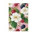 thumbnail image 6 of Yayeee Garden Flag 12" x 18" Double Sided Outdoor Yard Lawn Holiday Decorations, Pink Raspberries, 6 of 6