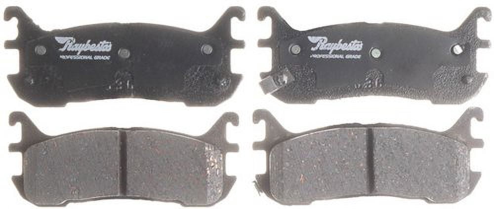 Raybestos PGD636C Professional Grade Ceramic Disc Brake Pad Set Fits select: 1999-2005 MAZDA MX-5 MIATA, 1997-2003 FORD ESCORT