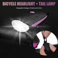 thumbnail image 1 of XPG LED MTB bicicleta luz delantera 5W 240LM cabeza lámpara bicicleta ciclismo cuerno faros Hugtrwg Para estrenar, 1 of 8