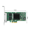 thumbnail image 4 of I350-T4V2 4 Ports Pci-E X4 Gigabit Ethernet Network Card Quad Rj45 Server Internal Nic 1000mbps for Desktop PC Computer, 4 of 5
