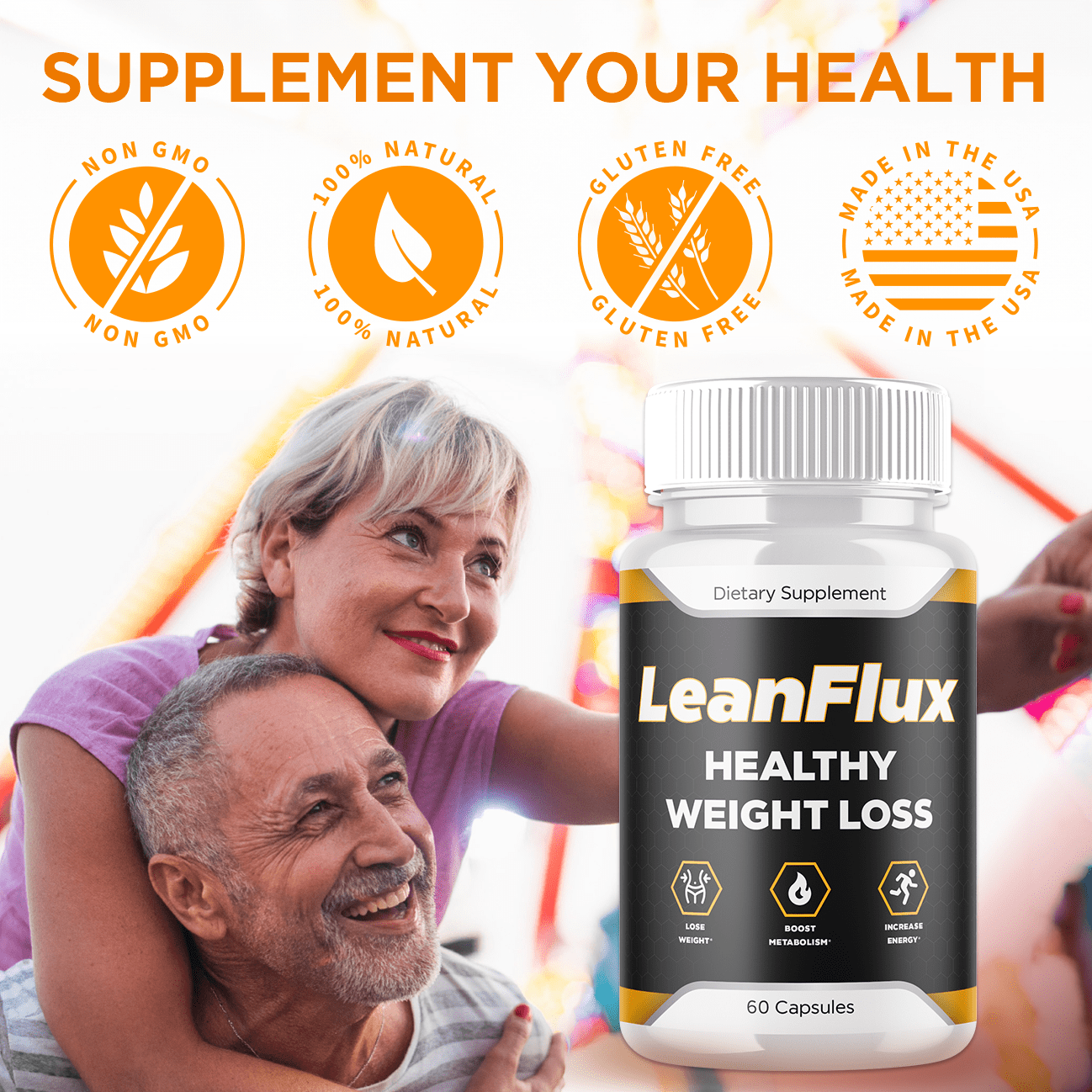(3 Pack) LeanFlux - Keto Weight Loss Formula - Energy & Focus Boosting Dietary Supplements for Weight Management & Metabolism - Advanced Fat Burn Raspberry Ketones Pills - 180 Capsules