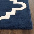 thumbnail image 2 of Safavieh Chatham 3' X 5' Hand Tufted Wool Rug in Dark Blue and Ivory, 2 of 10